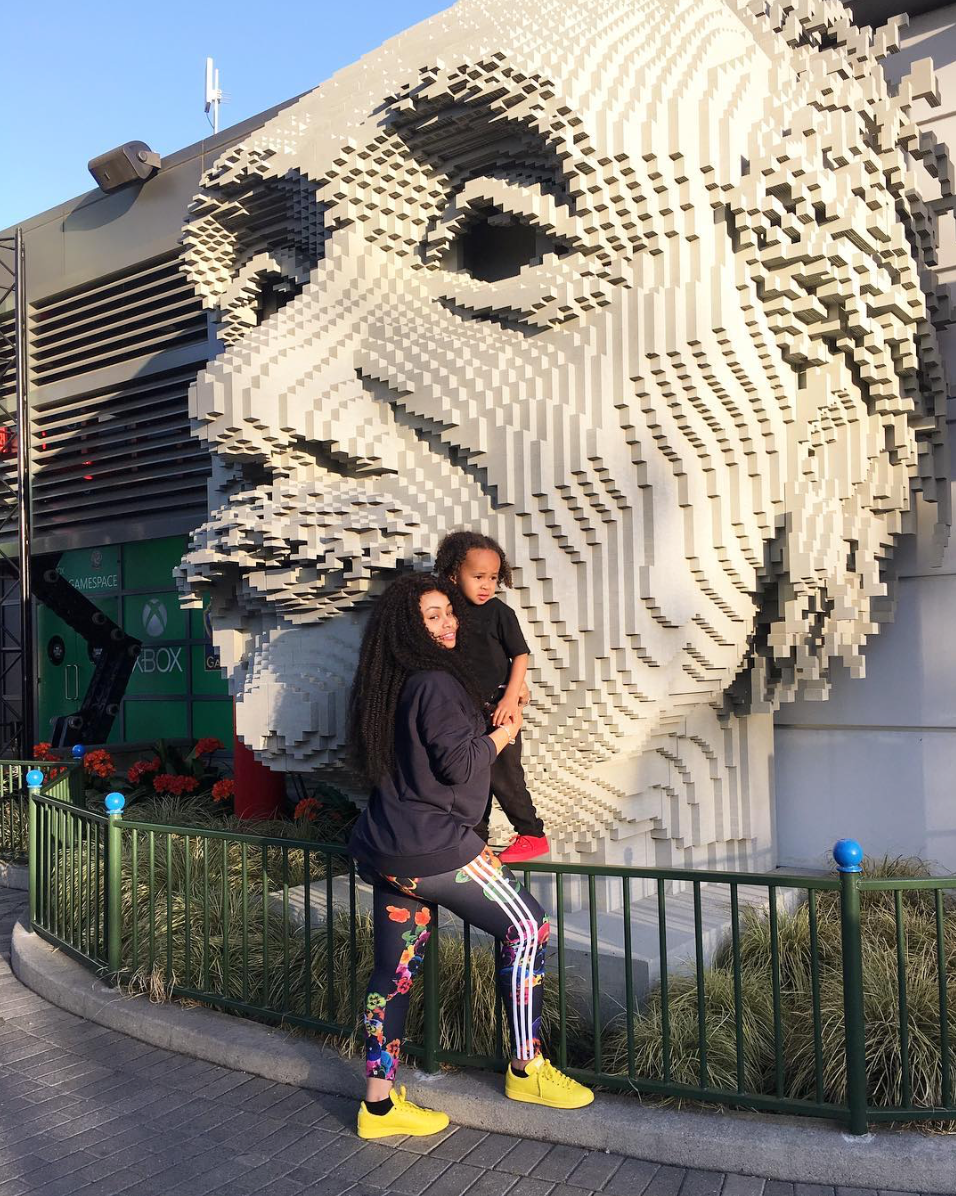 Blac Chyna and Her Son King Cairo are Seriously Besties
